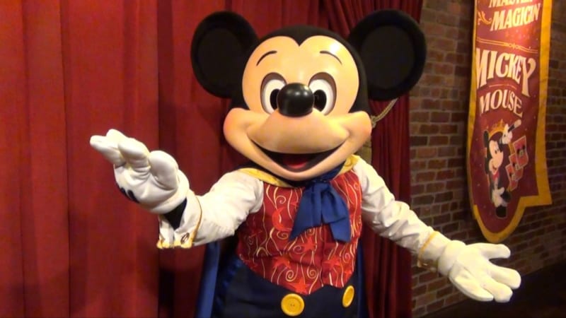 Talking Mickey Mouse Magic Kingdom