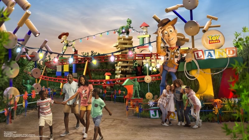 New Toy Story Land Concept Art