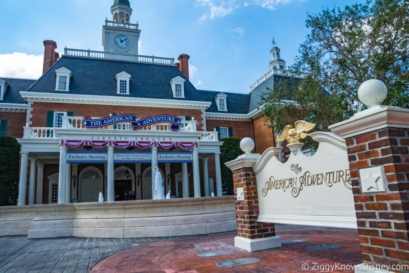 Club 33 American Adventure Epcot pavilion