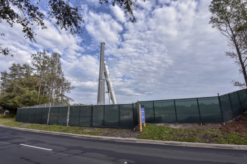 Disney Skyliner Construction Progress February 2018 beam