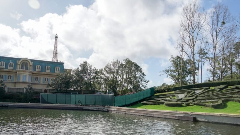 Disney Skyliner Construction Progress February 2018 international gateway river