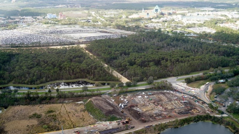 Disney Skyliner Construction Progress February 2018 Hollywood