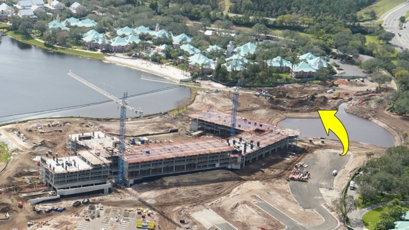 Disney Skyliner Construction Progress February 2018 riviera station