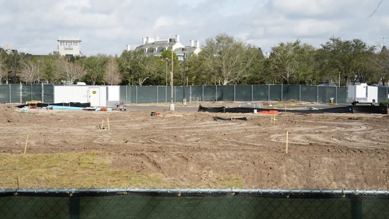 Disney Skyliner Construction Progress February 2018 mid point