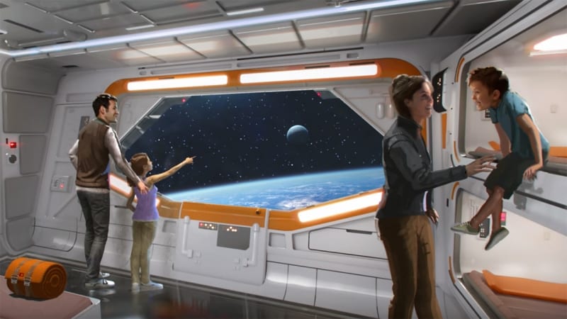 Star Wars Hotel Animations bedrooms