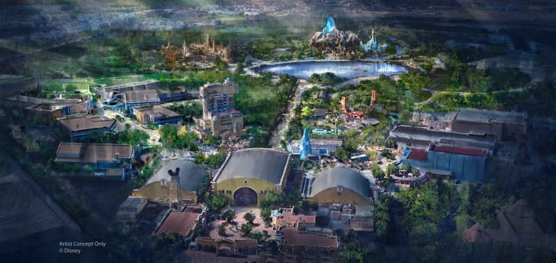 Disneyland Paris expansion Walt Disney Studios Park