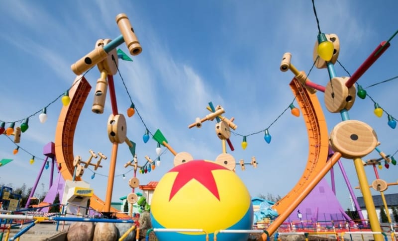 Toy Story Land Shanghai Disneyland Images rex's racers