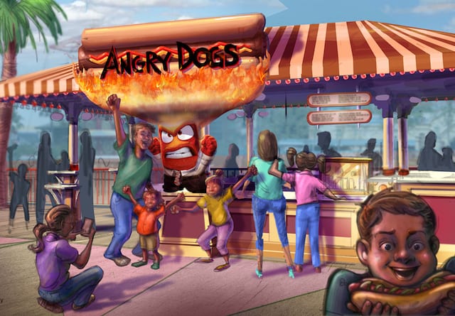 New Details Pixar Pier angry dogs