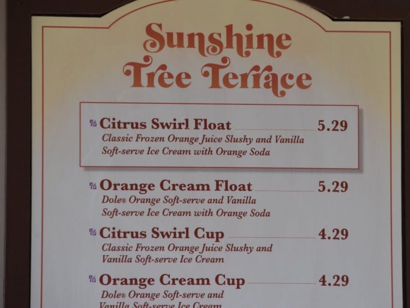 Citrus Swirl Returns in Disney's Magic Kingdom