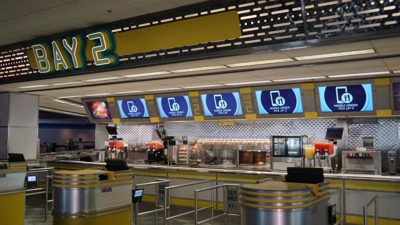 Cosmic Ray's Starlight Cafe Expansion mobie order system