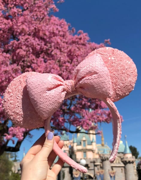Millennial Pink Minnie Mouse Ears