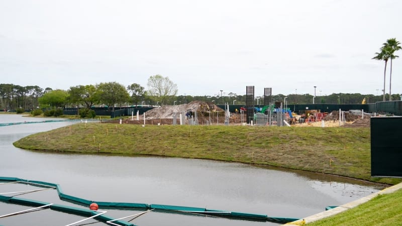 Disney Skyliner Construction Progress March 2018 beams