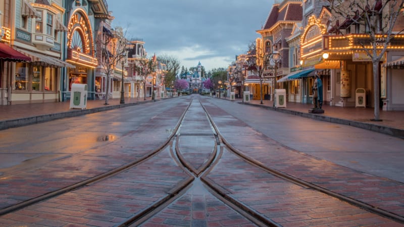 Disneyland Main Street USA Refurbishment