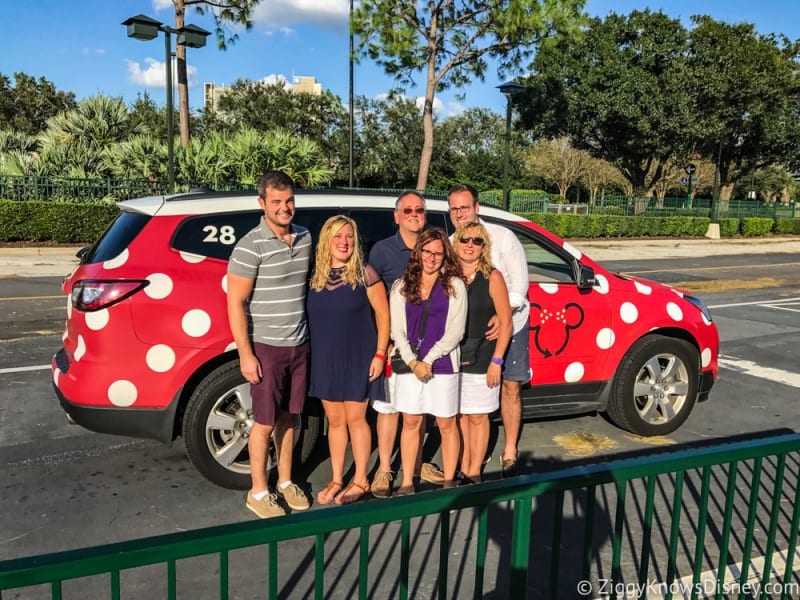 Disney's Minnie Van Review Walt Disney World group shot