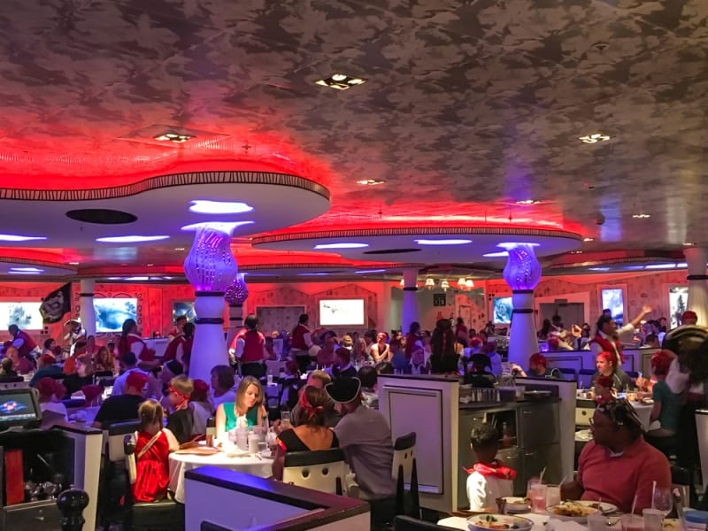 Pirate Night Dinner Review Disney Cruise 