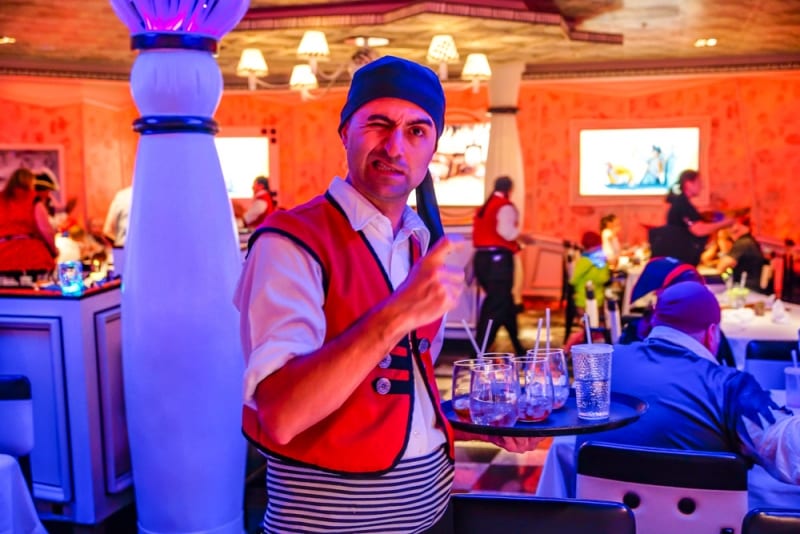 Pirate Night Dinner Review Disney Cruise 