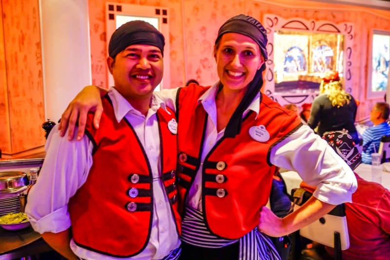 Pirate Night Dinner Review Disney Cruise 