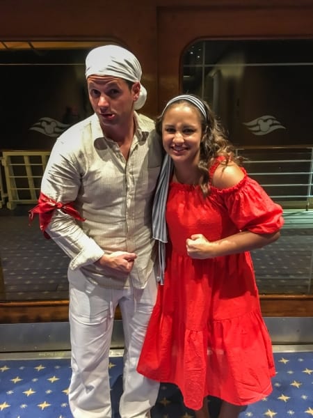 Pirate Night Dinner Review Disney Cruise 