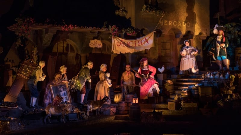 Pirates of the Caribbean new auction scene