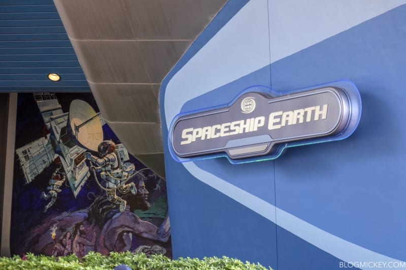 Siemens Sign Removed Spaceship Earth