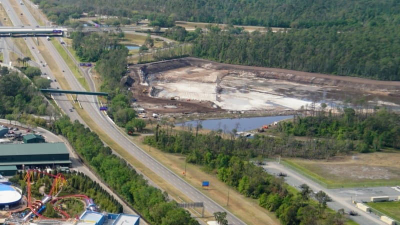 Star Wars Hotel Location construction excavation