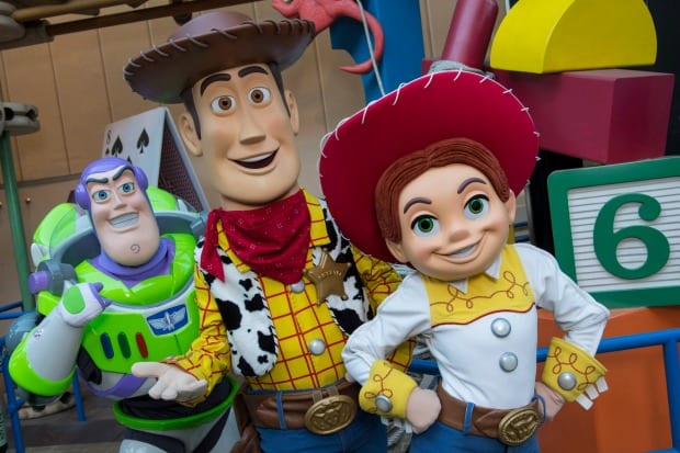 toy story land characters