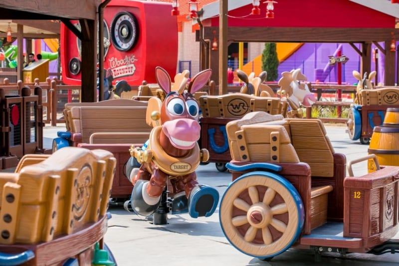 Toy Story Land Shanghai Disneyland Images woody's round up