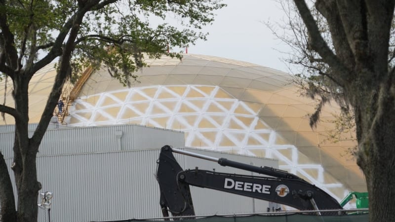 Wonders of Life Pavilion Roof Repair