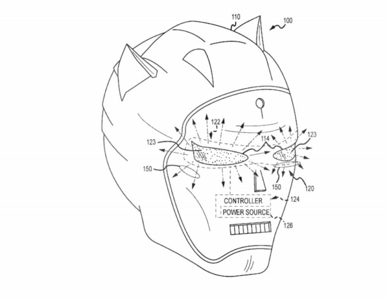 disney character mask patent