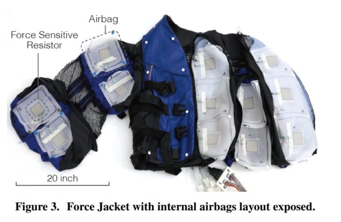Disney Force Jacket for Virtual Reality Experiences