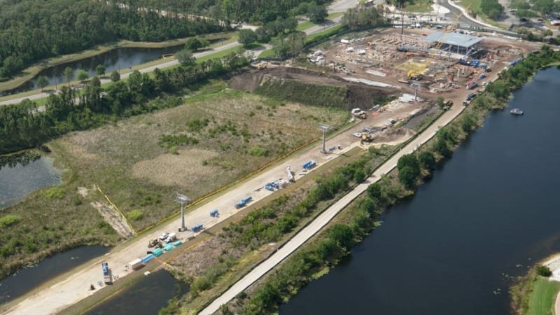 Disney Skyliner Weather Measuring route