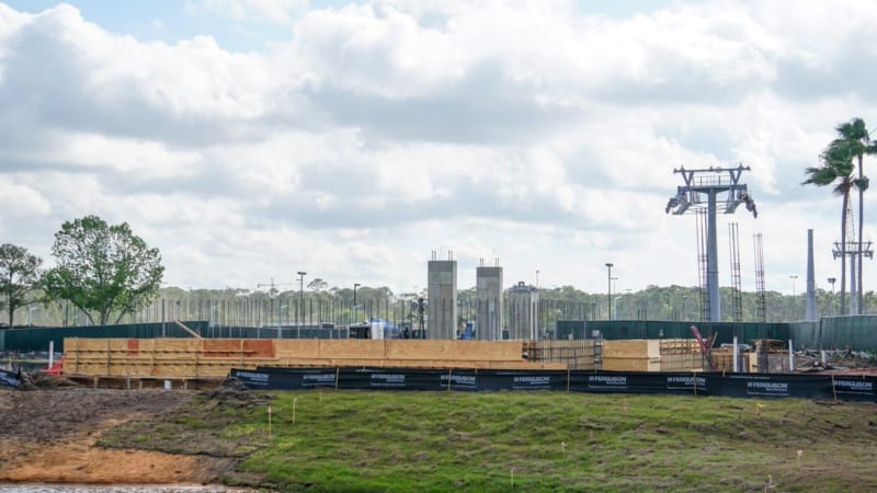 Disney Skyliner Construction Update April 2018 Hollywood studios station