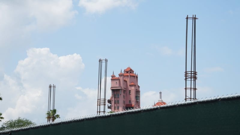 Disney Skyliner rebar hollywood studios