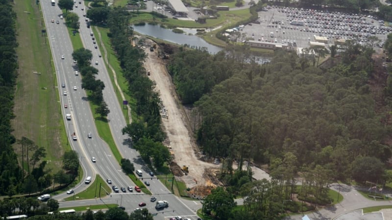 Disney Skyliner Weather Measuring buena vista drive