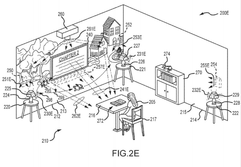 Disney Patent Multimedia Hotel Rooms