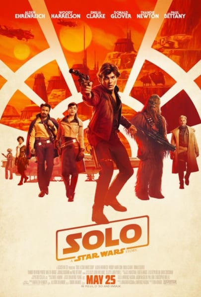 new solo a Star Wars story trailer poster