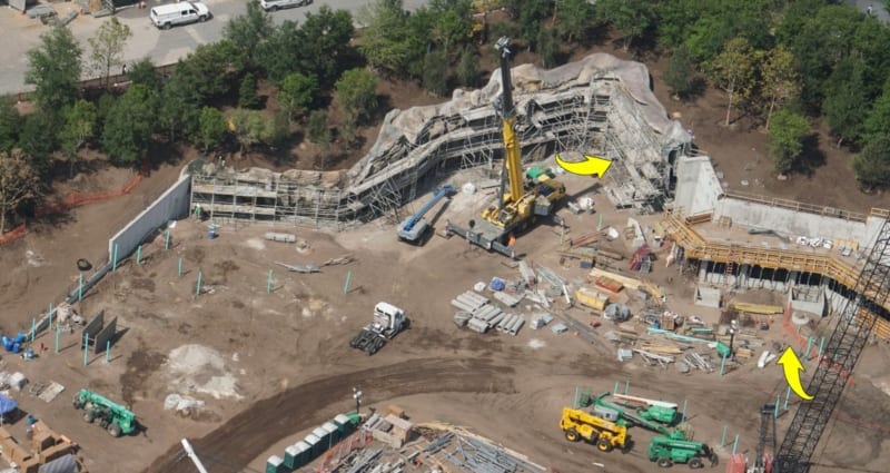 Star Wars galaxy's edge entrance