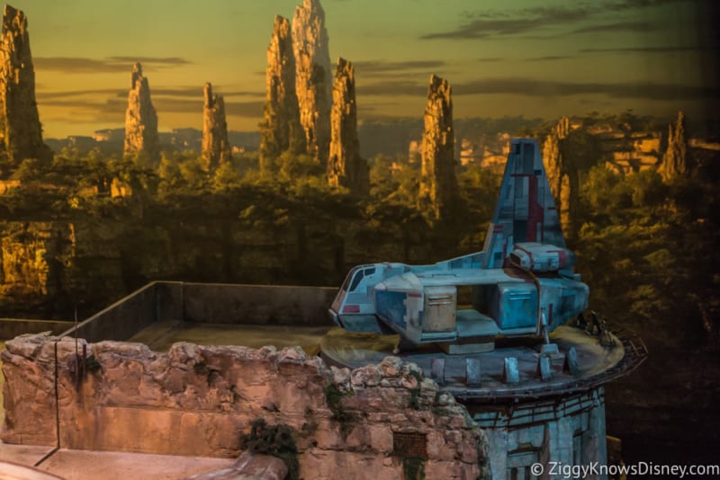 Star Wars Galaxy's Edge Restaurants Layout transport