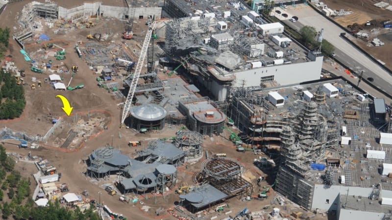 New Star Wars Galaxy's Edge Building