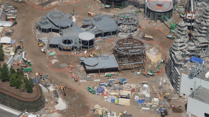 Star Wars Galaxy's Edge Construction Update April 2018