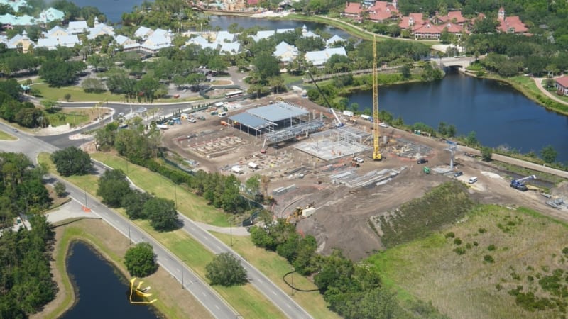 Disney Skyliner Caribbean Beach station