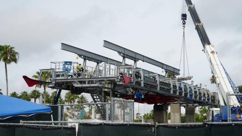 Disney Skyliner Construction Update May 2018 Hollywood Studios ground level