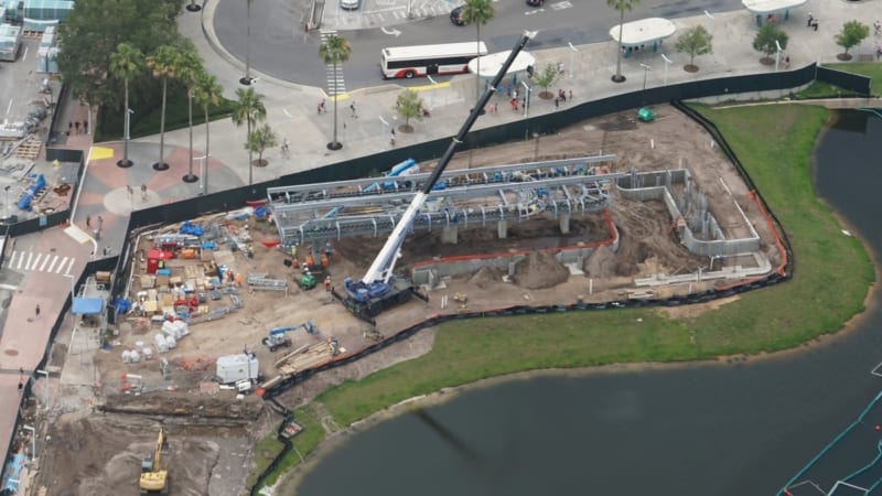 Disney Skyliner Construction Update May 2018 Hollywood Studios Aerial