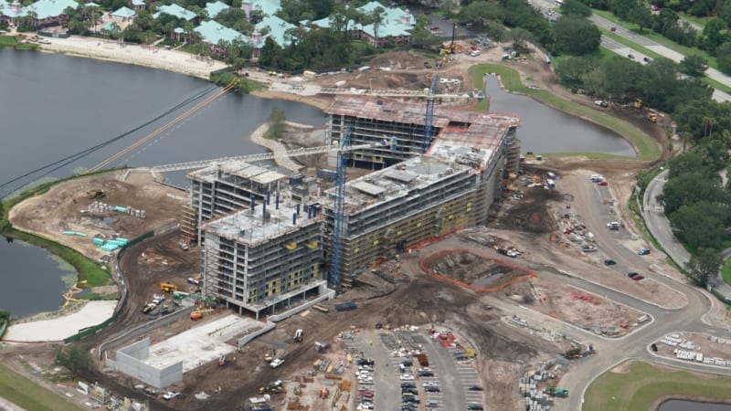 Disney Skyliner Construction Update May 2018 Riviera Resort