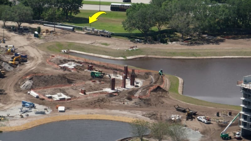 Disney Skyliner Riviera Resort Station