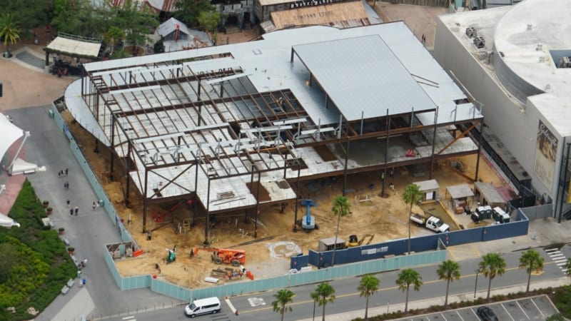 Construction Disney Springs NBA Experience