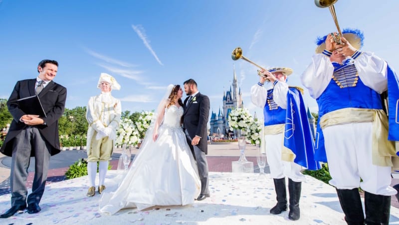 Royal Disney Wedding in Magic Kingdom for Hurricane Harvey Victims