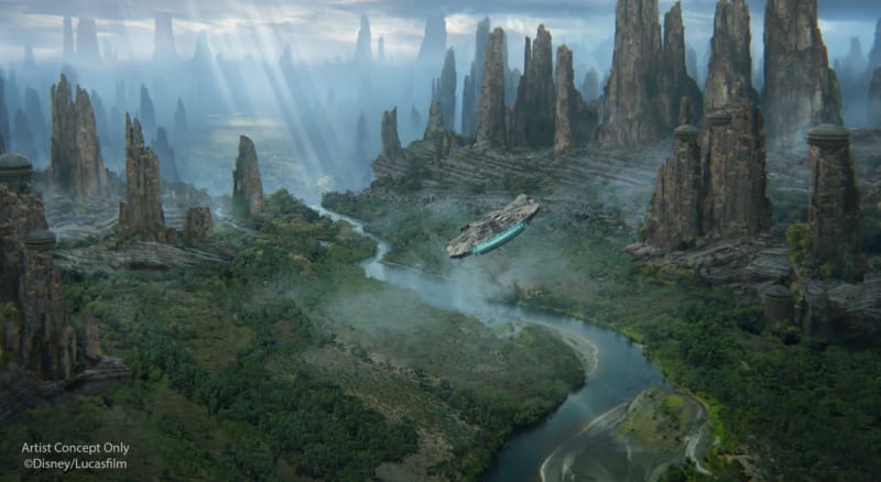 Everything We Learned About Star Wars Galaxy's Edge at the Galactic Nights concept art