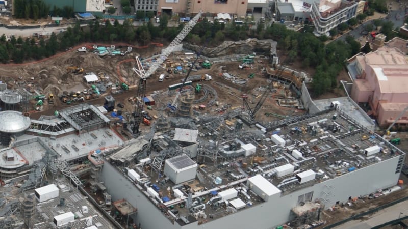 Star Wars Galaxy's Edge Construction Update May 2018