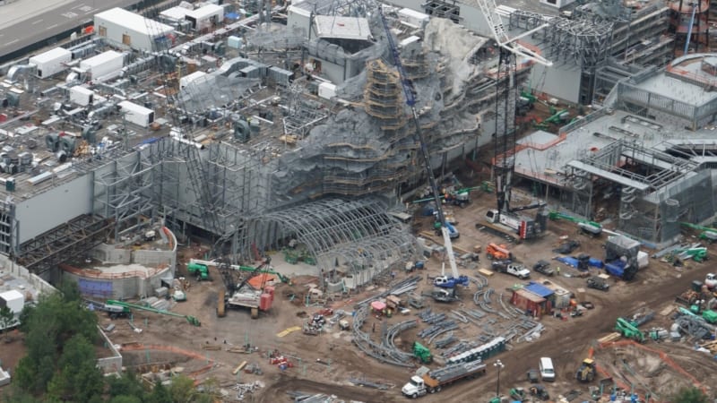 Star Wars Galaxy's Edge Construction Update May 2018